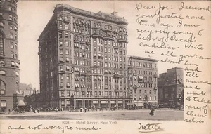 NEW YORK CITY - Hotel Savoy - 1907 - Picture 1 of 2