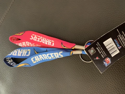 LA Chargers Key Strap/Keychain, Set of 2 Cover