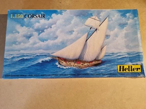Heller Nº: 80616 Corsair 1:150 incompleto, con vela y cuerda - Imagen 1 de 10