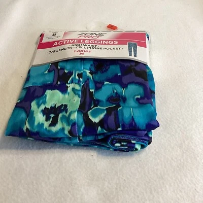 Leggings elásticos Zone Pro M para mujer de uso activo 7/8 cintura alta bolsillo para teléfono Foto 1 de 4