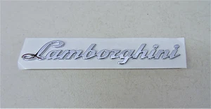 LAMBORGHINI HURACAN GENUINE BRAND NEW REAR SCRIPT EMBLEM OEM # 4T0853742 - Picture 1 of 5