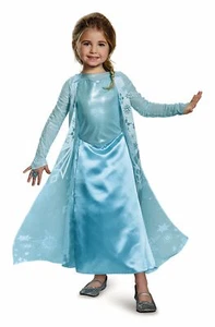 Disguise Elsa Sparkle Deluxe Frozen Disney Costume, X-Small/3T-4T - Picture 1 of 1