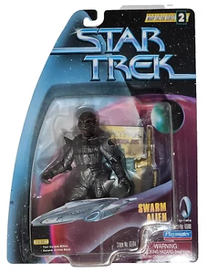 1997 Star Trek Swarm Alien Action Figure Playmates Toys Warp Factor Series 2 - Picture 1 of 4