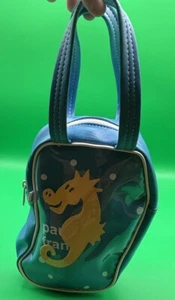 A Very Cool Blue Rare Maxine The Seahorse Vintage 2004 Paul Frank Handbag - Picture 1 of 6