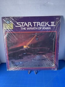 Star Trek II Wrath Of Khan Adventure 33 RPM 7" registro y embalaje original del libro - Imagen 1 de 2