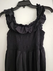 Isabel Maternity Women's Black Stretch Bust Sleeveless Maxi Dress - Size XS - Picture 1 of 7