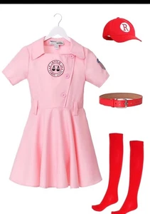 A LEAGUE OF THEIR OWN DOTTIE COSTUME Size Large New Adult Cosplay - Picture 1 of 6