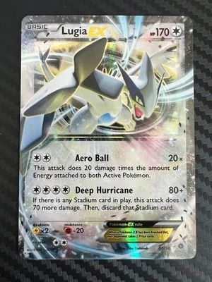 Pokemon TCG XY Ancient Origins Lugia EX Ultra Raro Holo 68/98 DMG Foto 1 de 2
