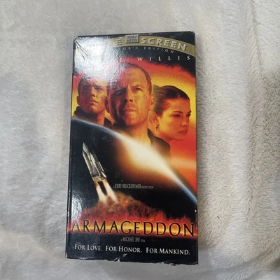 Armageddon VHS (1998) Widescreen Collector’s Edition | Bruce Willis | Touchstone - Image 1 of 3