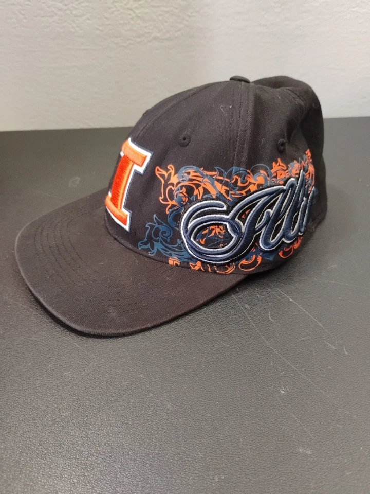 Top Of The World One-fit Illinois Fighting Illini Hat Black - Image 1 of 4