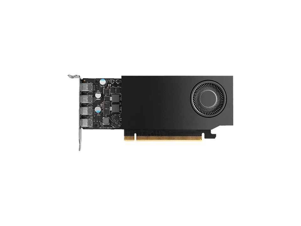 PNY A400 VCNRTXA400ATX-PB 4GB 64-bit GDDR6 PCIe 4.0 x8 Graphics Card - Image 1 of 1