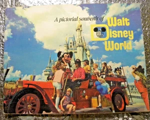 1972 Ein bildhaftes Souvenir von Walt Disney World Buch kostenloser Versand - Bild 1 von 4