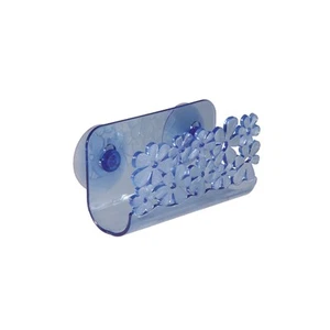 InterDesign Blumz Kitchen Sink Suction Holder for Sponges, Scrubbers, Soap -... - Picture 1 of 5