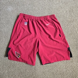 Arizona Cardinals Shorts Size Large Red Nike Team Player Issued NFL On Field - Picture 1 of 8