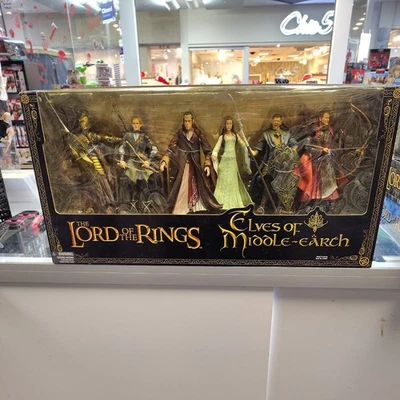 El Señor de los Anillos ELFOS DE LA TIERRA MEDIA 2005 6 figuras de acción Toy Biz Foto 1 de 4