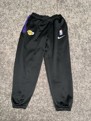 NBA Nike Los Angeles Lakers Sweatpants Youth Medium Spot Performance Pants - Image 1 of 4