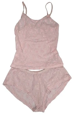 Rare VTG Frederick's of Hollywood Sheer Cami Set Madison Beer Coquette Sz S - Image 1 of 4