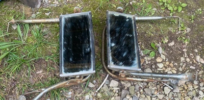 Años 50? Juego de espejos retrovisores de puerta con vista lateral para camioneta Chevrolet Chevy años 60 costa oeste Foto 1 de 4