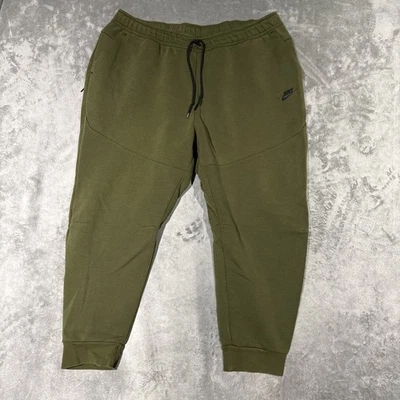 Calça de moletom Nike Sportswear Tech Fleece jogger masculina tamanho 4XL cordão cu4495-326 - Imagem 1 de 4