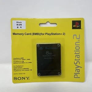8MB Megabyte Memory Card Data Sony PlayStation 2 PS2 Slim Game Console. (A9) - Picture 1 of 4