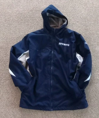 Jaqueta Dallas Cowboys zíper completo Youth XL (18/20) Reebok NFL - Imagem 1 de 4