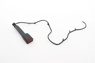 2014-2024 Infiniti QX80 lado del pasajero delantero derecho hebilla del cinturón de seguridad OEM NEGRO_G Foto 1 de 4