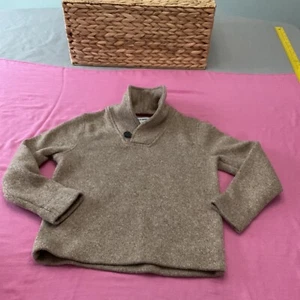 Old Navy Boys Knit Sweater Size Youth Extra Small 5 Tan Brown - Picture 1 of 12