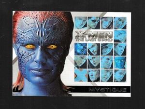 X-Men Last Stand Casting Call Card CC7 Rebecca Romijn - Mystique