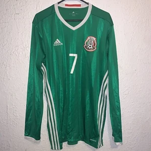 Adidas 2016 Climacool Miguel Layun Mexico World Cup Footbal Soccer Jersey XL - Picture 1 of 9
