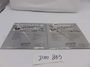 Nutech Karaoke New CDG (2 Pack) Rock & Roll Hair Band - Pop Country Hits 90's - Picture 1 of 3