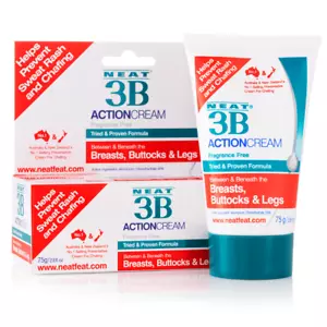 Neat® 3B Action Cream 75g - Sweat rash and chafing prevention - Picture 1 of 6