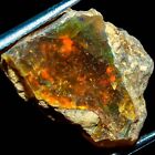 20.30Cts Natural Ethiopian Opal Rainbow Flash Crystal Rough Gemstone 14x 19x11mm