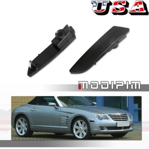 For 04-08 Chrysler Crossfire SRT-6 Smoke Lens Front Bumper Side Marker Light Kit - Picture 1 of 9