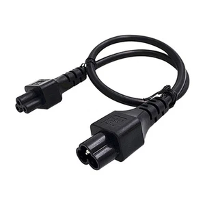Câble d'alimentation IEC320-C6 à C5 transmission stable 0,6 m/2 pi pour scanner - Photo 1/6
