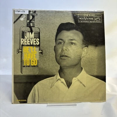 Jim Reeves-He'll Have To Go LP, 1960 RCA Victor: LPM-2223 - Image 1 of 4