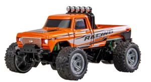 RC-MONSTER TRUCK DIE CAST 1:64 RTR CARROZZERIA METALLO ILLUMINAZIONE LED NOVITÀ 2025 - Foto 1 di 7