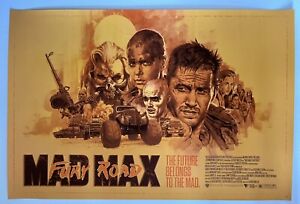Mad Max Fury Road Screen Print Movie Poster Paul Mann