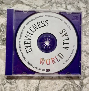 DK Interactive Learning Eyewitness World Atlas (PC, 1998)- CD-ROM Windows - Picture 1 of 2
