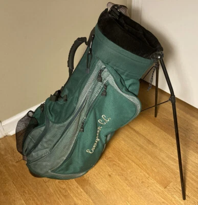PING J-Bag Stand Carry Golf Bag 4 Way Dual Strap 6 Zip Pockets Lightweight Green - Image 1 of 4