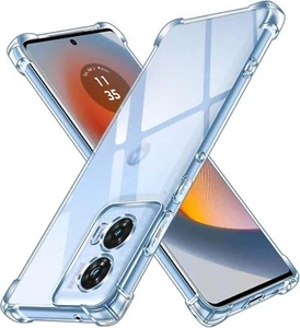 FUNDA MOTOROLA MOTO EDGE 50 FUSION TPU SILICONA ANTIGOLPES REFORZADA+CRISTAL 5D - Imagen 1 de 7