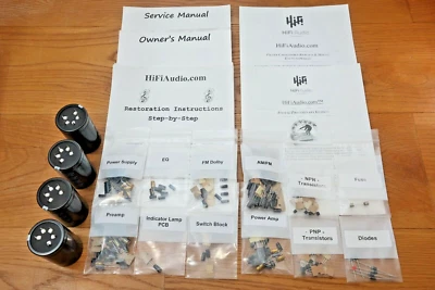 Onkyo TX8500 MKII reconstrucción restauración recapitulación actualización kit reparación filtro condensador Foto 1 de 4