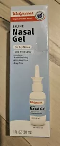 walgreens saline  nasal spray With Xylitol 1.5 Oz Exp 05/25 - Picture 1 of 2