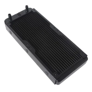 Aluminum Radiator CPU Water Cooling Heat Exchanger with 1/4 inch Thread 18 Tubes - Photo 1/8