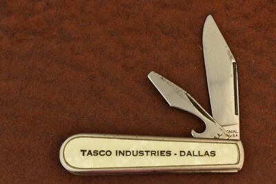 VINTAGE 1946-1956 COLONIAL PROV MADE IN USA CRACKED ICE BOTTLE JACK KNIFE (21813 - Image 1 of 4