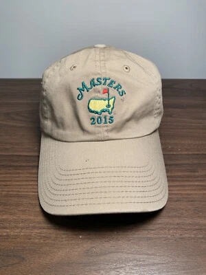 The Masters 2015 Khaki Hat Authentic Augusta National Jordan Spieth — 第 1/4 张图片