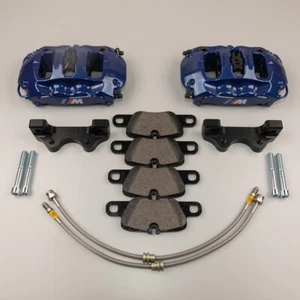 Rear big brake with pads upgrade BMW X5 X6 E70 E71 to Brembo 4 pot and X5M discs - Picture 1 of 3