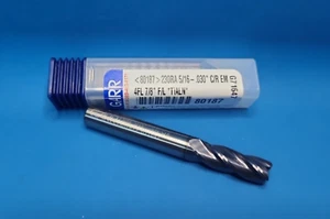 Garr Tool 5/16"" Hartmetall-Endfräse 0,030"" Eckradius P/N: 80187 - Bild 1 von 2