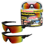As Seen On TV BattleVision HD Polarized Sunglasses 2 Pairs, Eliminate Glare