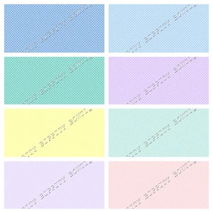 GORGEOUS "SPRING/SUMMER POLKA DOTS" CANVAS FABRIC SHEET..HAIR BOWS, CRAFTS.. - Picture 1 of 17