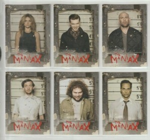 2017 Cryptozoic Gotham Season 2 The Maniax Insert Trading Card Set MX1-MX6